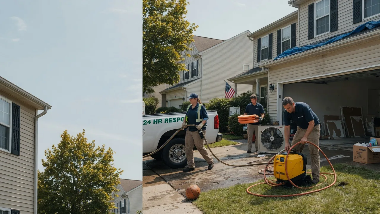 Emergency Water Damage Restoration in Centerburg, OH near me